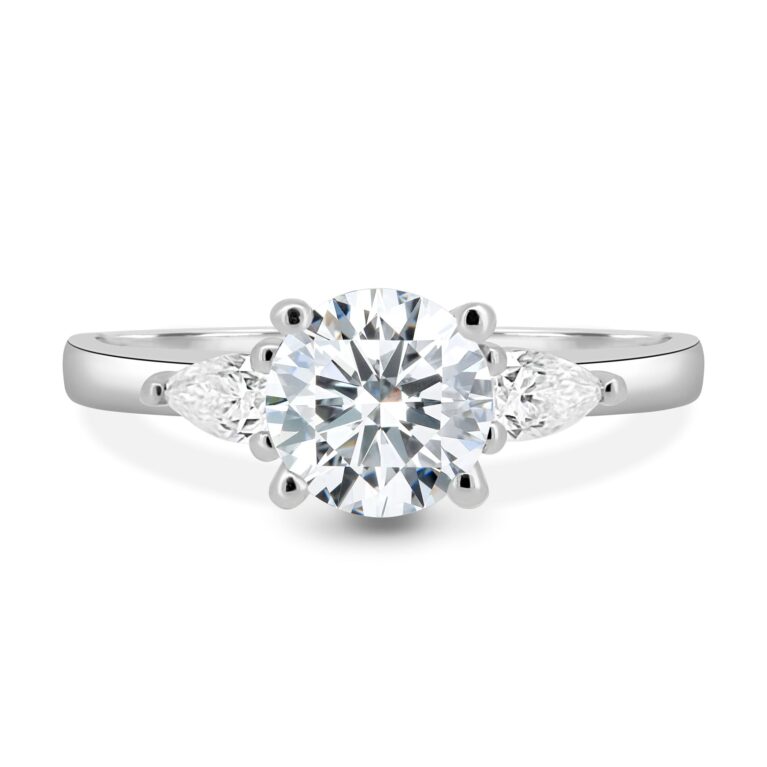 Adelyn - Round Trilogy with Trellis Setting